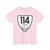 Virginia 114 1924 (Virginia) (Road Sign) T-Shirt