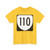 Virginia 110 1980 (Virginia) (Road Sign) T-Shirt