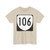 Virginia 106 1980 (Virginia) (Road Sign) T-Shirt