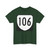 Virginia 106 1980 (Virginia) (Road Sign) T-Shirt