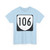 Virginia 106 1980 (Virginia) (Road Sign) T-Shirt