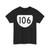 Virginia 106 (Virginia) (Road Sign) T-Shirt