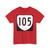 Virginia 105 1980 (Virginia) (Road Sign) T-Shirt