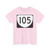 Virginia 105 (Virginia) (Road Sign) T-Shirt
