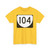 Virginia 104 (Virginia) (Road Sign) T-Shirt