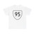Virginia 95 1956 (Virginia) (Road Sign) T-Shirt
