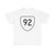 Virginia 92 1956 (Virginia) (Road Sign) T-Shirt