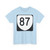 Virginia 87 (Virginia) (Road Sign) T-Shirt