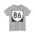 Virginia 86 (Virginia) (Road Sign) T-Shirt