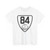 Virginia 84 1924 (Virginia) (Road Sign) T-Shirt