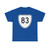 Virginia 83 1956 (Virginia) (Road Sign) T-Shirt
