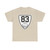 Virginia 83 1924 (Virginia) (Road Sign) T-Shirt