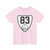 Virginia 83 1924 (Virginia) (Road Sign) T-Shirt