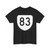 Virginia 83 (Virginia) (Road Sign) T-Shirt