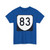 Virginia 83 (Virginia) (Road Sign) T-Shirt