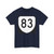 Virginia 83 (Virginia) (Road Sign) T-Shirt