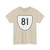 Virginia 81 1956 (Virginia) (Road Sign) T-Shirt