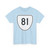Virginia 81 1956 (Virginia) (Road Sign) T-Shirt
