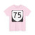 Virginia 75 (Virginia) (Road Sign) T-Shirt