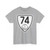 Virginia 74 1924 (Virginia) (Road Sign) T-Shirt