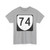 Virginia 74 (Virginia) (Road Sign) T-Shirt