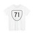 Virginia 71 1956 (Virginia) (Road Sign) T-Shirt