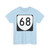 Virginia 68 (Virginia) (Road Sign) T-Shirt