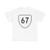 Virginia 67 1956 (Virginia) (Road Sign) T-Shirt