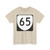Virginia 65 (Virginia) (Road Sign) T-Shirt