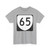 Virginia 65 (Virginia) (Road Sign) T-Shirt