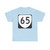Virginia 65 (Virginia) (Road Sign) T-Shirt