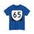 Virginia 65 (Virginia) (Road Sign) T-Shirt