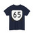 Virginia 65 (Virginia) (Road Sign) T-Shirt