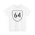 Virginia 64 1956 (Virginia) (Road Sign) T-Shirt