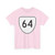Virginia 64 1956 (Virginia) (Road Sign) T-Shirt