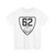 Virginia 62 1924 (Virginia) (Road Sign) T-Shirt