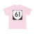 Virginia 61 (Virginia) (Road Sign) T-Shirt