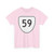Virginia 59 1956 (Virginia) (Road Sign) T-Shirt