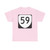 Virginia 59 (Virginia) (Road Sign) T-Shirt