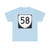 Virginia 58 (Virginia) (Road Sign) T-Shirt