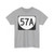 Virginia 57A (Virginia) (Road Sign) T-Shirt