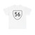 Virginia 56 1956 (Virginia) (Road Sign) T-Shirt