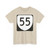 Virginia 55 (Virginia) (Road Sign) T-Shirt