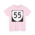 Virginia 55 (Virginia) (Road Sign) T-Shirt
