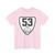 Virginia 53 1924 (Virginia) (Road Sign) T-Shirt