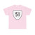 Virginia 51 1956 (Virginia) (Road Sign) T-Shirt