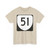 Virginia 51 (Virginia) (Road Sign) T-Shirt
