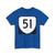 Virginia 51 (Virginia) (Road Sign) T-Shirt