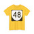 Virginia 48 (Virginia) (Road Sign) T-Shirt