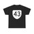 Virginia 43 (Virginia) (Road Sign) T-Shirt